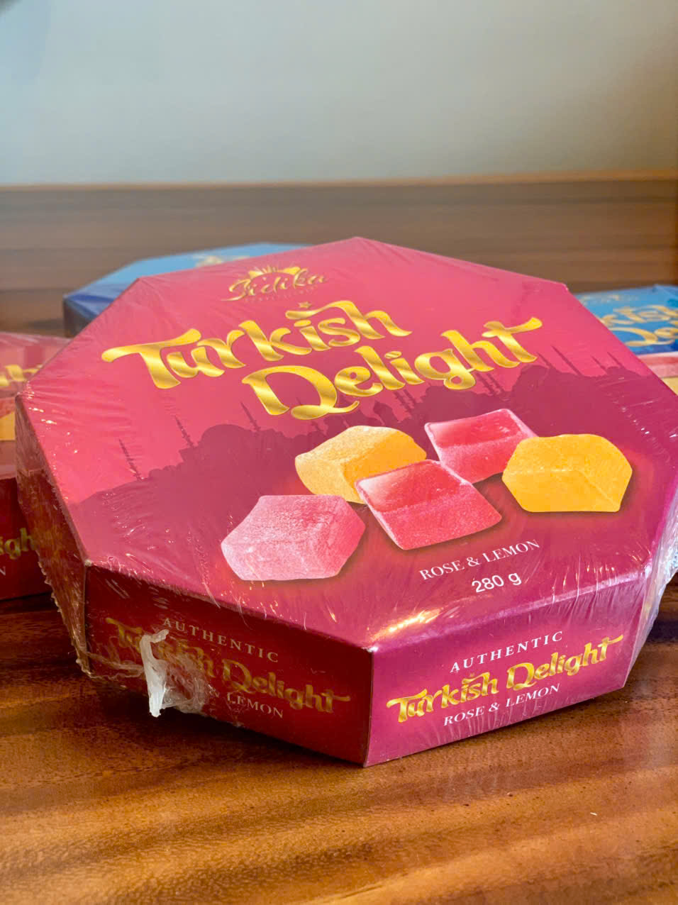 [Hàng Anh] KẸO DẺO VỊ TRÁI CÂY THỔ NHĨ KỲ Sidika Assorted Fruits / Rose & Lemon Turkish Delight, 280g