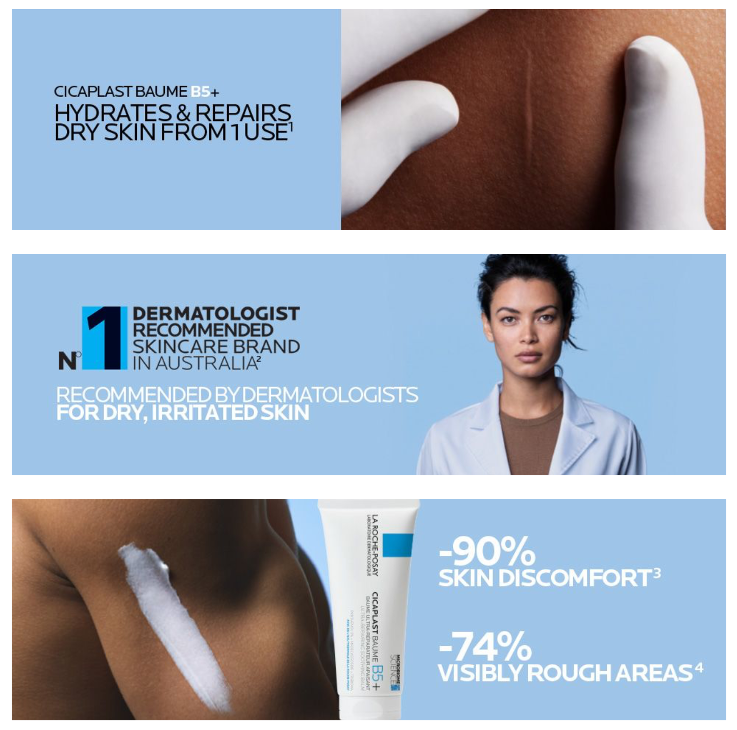 KEM PHỤC HỒI & DƯỠNG ẨM ĐA NĂNG La Roche-Posay Cicaplast Baume B5+, Dành Cho Da Khô & Nhạy Cảm, 40ml