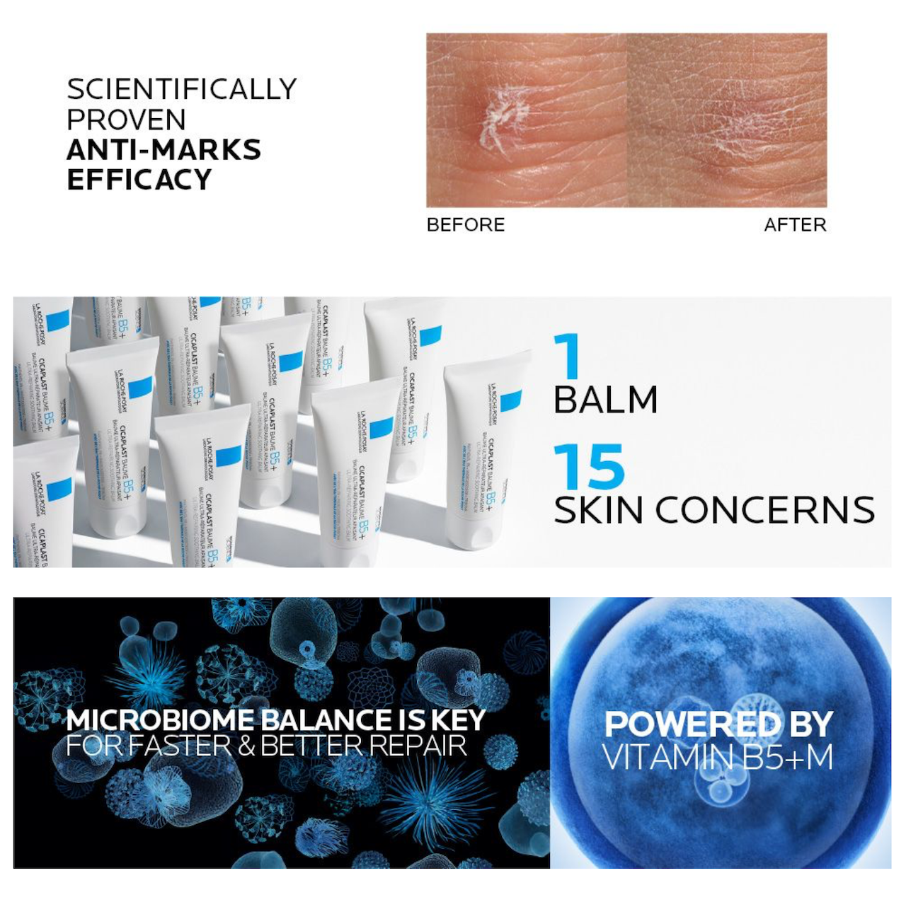 KEM PHỤC HỒI & DƯỠNG ẨM ĐA NĂNG La Roche-Posay Cicaplast Baume B5+, Dành Cho Da Khô & Nhạy Cảm, 40ml