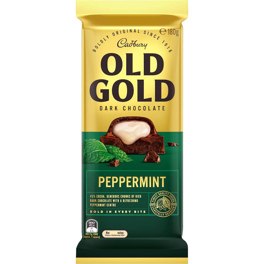 THANH SOCOLA ĐẶC BIỆT Cadbury SPECIAL EDITION Chocolate OLD GOLD - ALMOND - BAI.LEYS - MINT, 180g