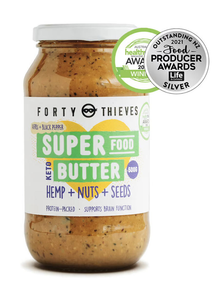BƠ ĂN KIÊNG KETO Forty Thieves Butter, MCT - Coconut Oil, Low Carb, Plant Based, 100% Natural