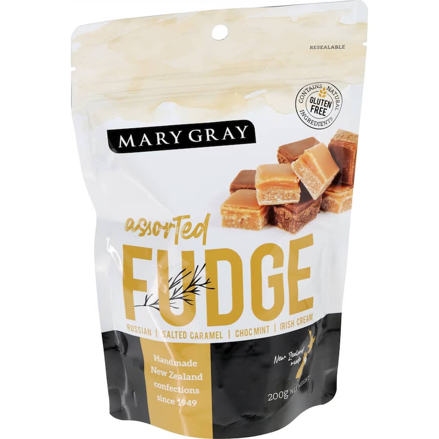 KẸO FUDGE Mary Gray – Assorted & Russian Fudge TRUYỀN THỐNG TỪ NĂM 1949, 200g