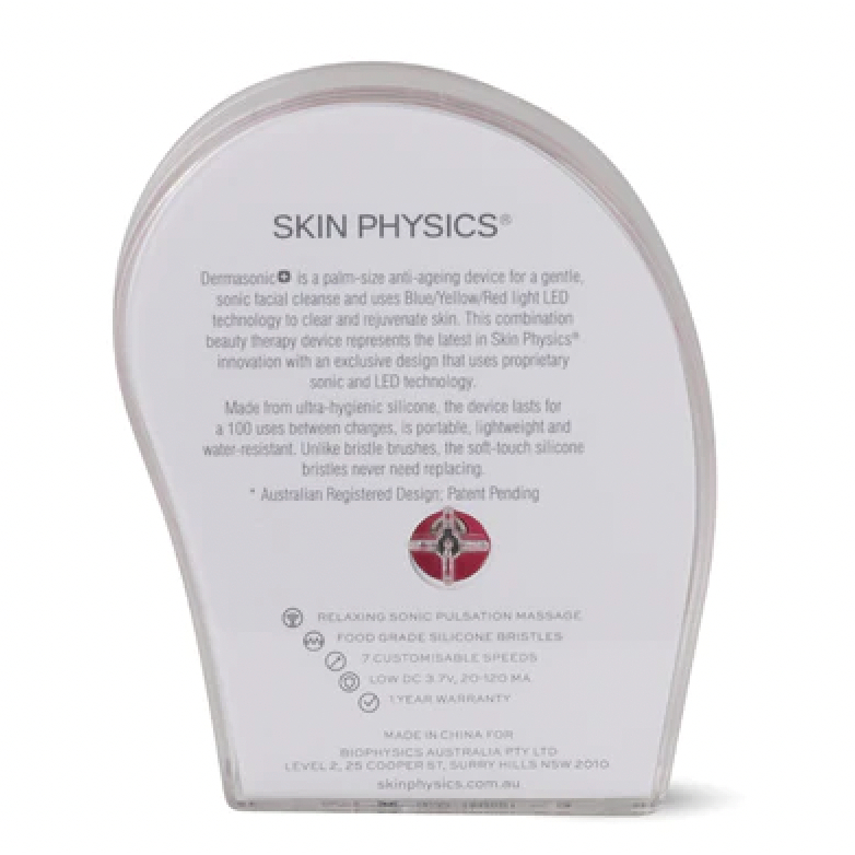MÁY RỬA MẶT Dermasonic AUSTRALIA Skin Physics, LÀM SẠCH SÂU, TÁI TẠO DA
