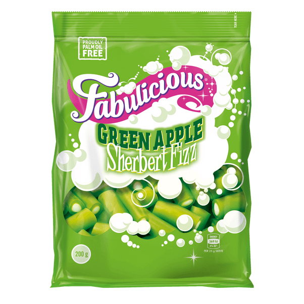 KẸO DẺO TRÁI CÂY RJ’s Fabulicious, Sherbet Fizz & Duos Gummy Rings, KHÔNG DẦU CỌ Palm Oil Free, KHÔNG MÀU – MÙI NHÂN TẠO