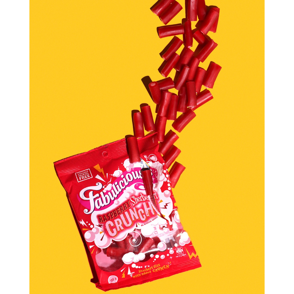 KẸO DẺO TRÁI CÂY RJ’s Fabulicious, Sherbet Fizz & Duos Gummy Rings, KHÔNG DẦU CỌ Palm Oil Free, KHÔNG MÀU – MÙI NHÂN TẠO