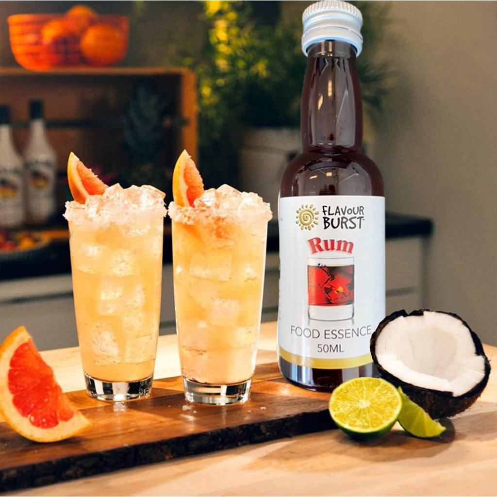 TINH CHẤT SOCOLA - CHERRY - RUM - RASPBERRY Flavour Burst Natural Food Essence, 50ml