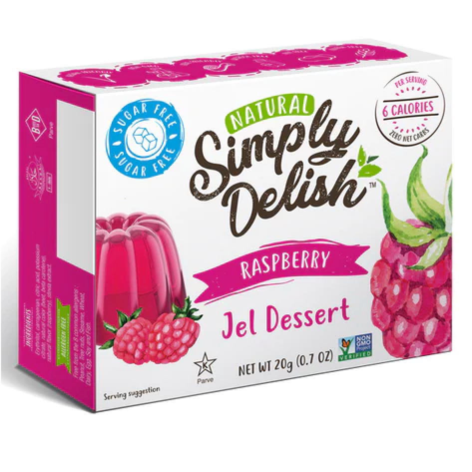 BỘT THẠCH – RAU CÂU KHÔNG ĐƯỜNG Simply Delish Jelly, Non GMO, Sugar Free, Gelatin Free, Plant-Based, 20g