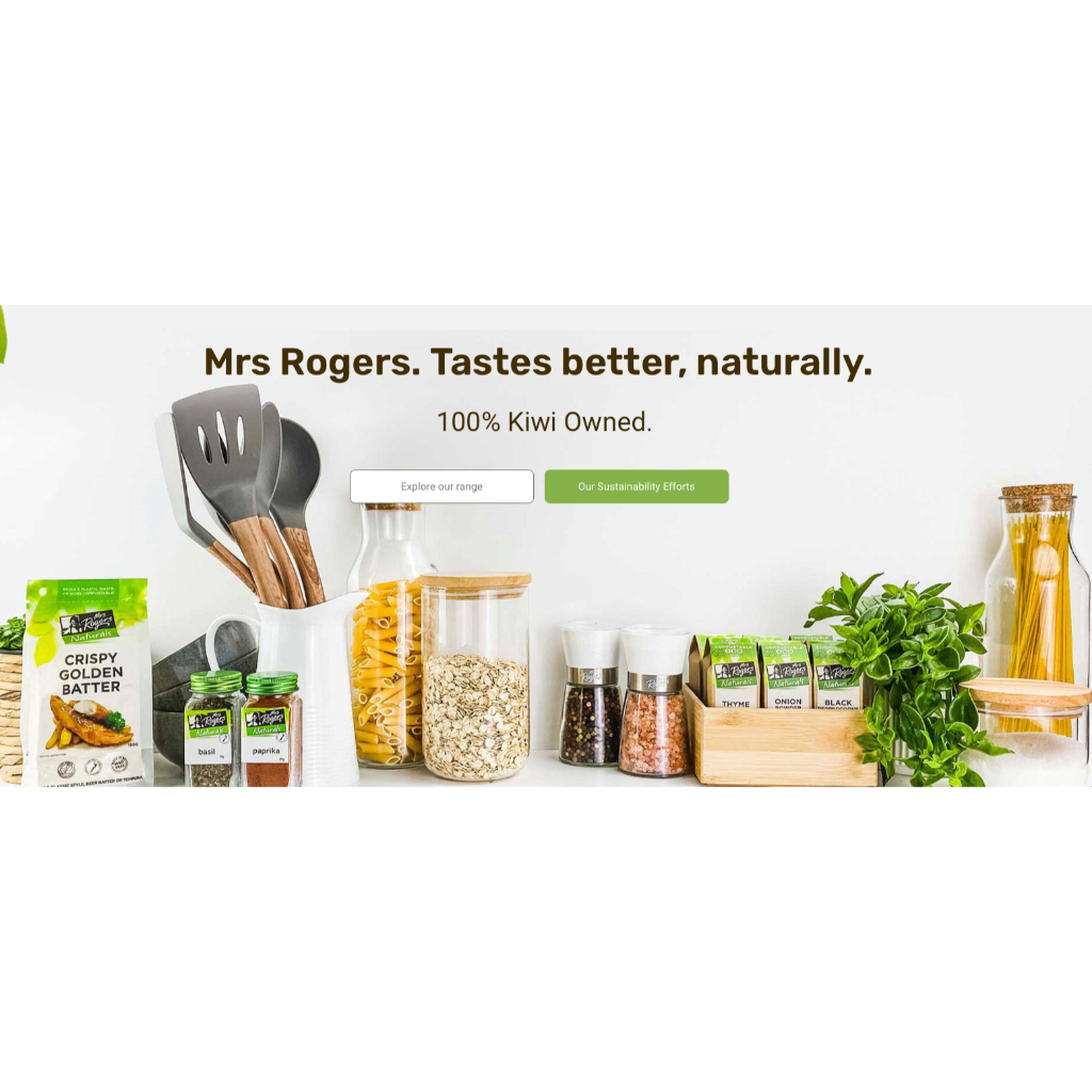 GIA VỊ ƯỚP MÓN NƯỚNG Mrs Rogers - PHONG CÁCH Texas Style Steakhouse Barbecue Rub, 100% New Zealand Owned-Operated, 100g