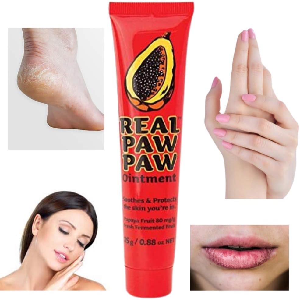 KEM DƯỠNG ẨM ĐA NĂNG Lucas Real Paw Paw ointment, CẢI THIỆN DA KHÔ, 25g