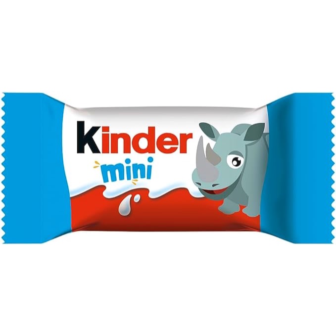TÚI 20 THANH SOCOLA SỮA BỌC KEM SỮA Kinder Safari World Mini Chocolate Bars, 33% SỮA TƯƠI NGUYÊN CHẤT, 120g