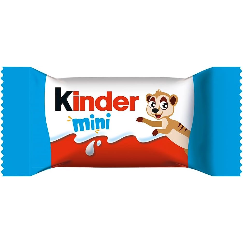 TÚI 20 THANH SOCOLA SỮA BỌC KEM SỮA Kinder Safari World Mini Chocolate Bars, 33% SỮA TƯƠI NGUYÊN CHẤT, 120g