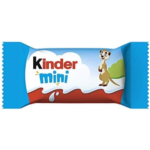 TÚI 20 THANH SOCOLA SỮA BỌC KEM SỮA Kinder Safari World Mini Chocolate Bars, 33% SỮA TƯƠI NGUYÊN CHẤT, 120g
