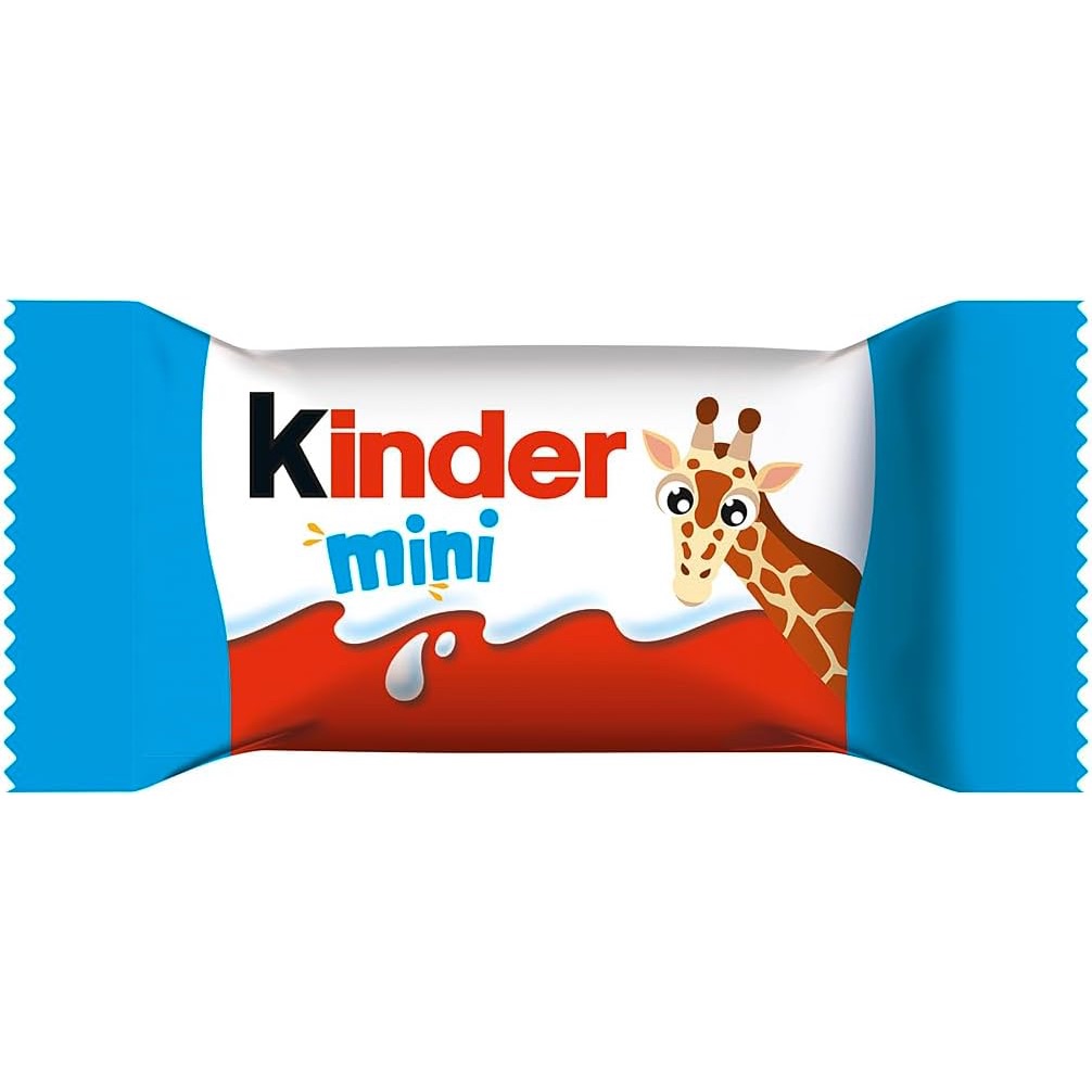 TÚI 20 THANH SOCOLA SỮA BỌC KEM SỮA Kinder Safari World Mini Chocolate Bars, 33% SỮA TƯƠI NGUYÊN CHẤT, 120g