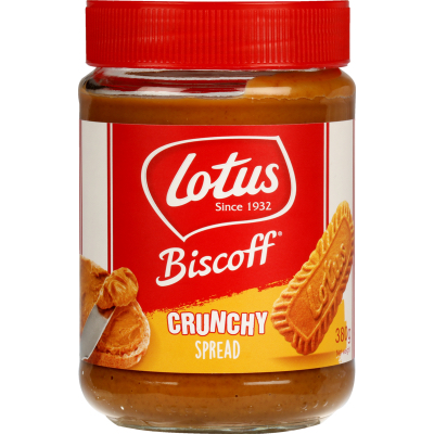 BƠ PHẾT BÁNH MÌ / CRACKER "SIÊU NGON" Lotus Crunchy Biscoff Spread, LỊCH SỬ TỪ NĂM 1932, 380g