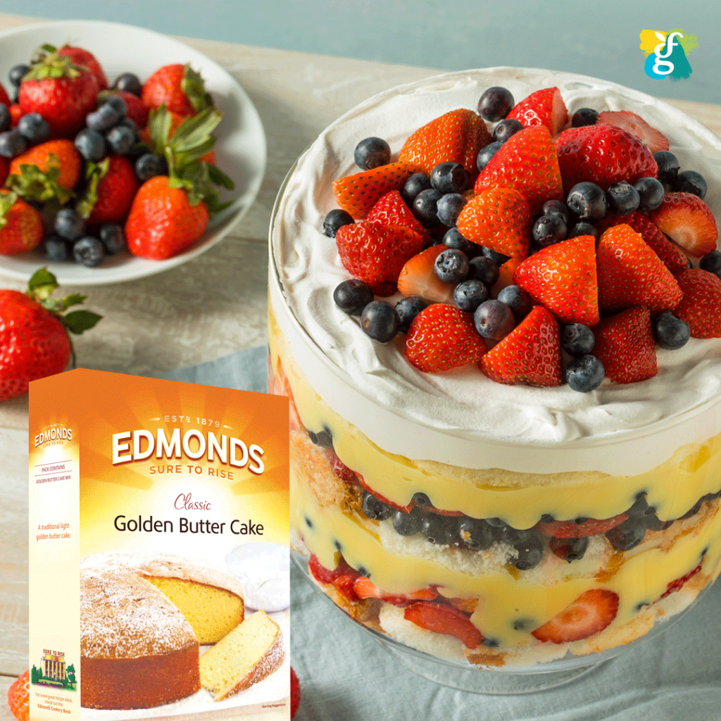 BỘT BÁNH TRUYỀN THỐNG Edmonds Classic Golden Butter / Moist Chocolate Cake Mix