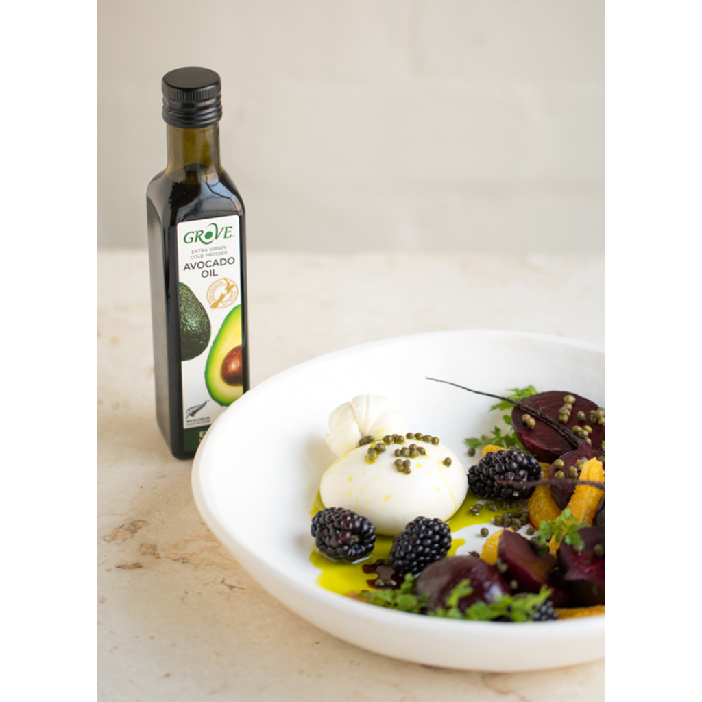 [Hàng New Zealand] DẦU BƠ NGUYÊN CHẤT - TINH KHIẾT ÉP LẠNH The Grove Gourmet / OLIVADO Avocado Oil Extra Virgin, 250ml