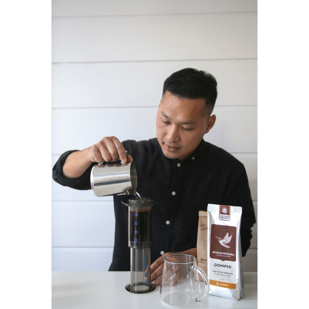 BỘT CAFE ESPRESSO / NGUYÊN HẠT Hummingbird / Oomph! Fair Trade GRIND COFFEE / COFFEE BEANS, 100% HỮU CƠ Organic, 200g