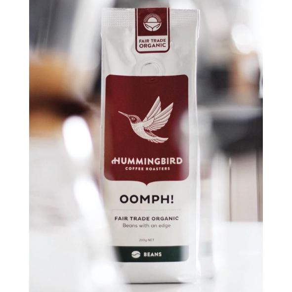 BỘT CAFE ESPRESSO / NGUYÊN HẠT Hummingbird / Oomph! Fair Trade GRIND COFFEE / COFFEE BEANS, 100% HỮU CƠ Organic, 200g