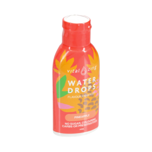 GIỌT NƯỚC TRÁI CÂY KHÔNG ĐƯỜNG Vital Zing Water Drops Flavour Enhancer, Tropical - Black Cherry - Tropical Fruit, 45ml