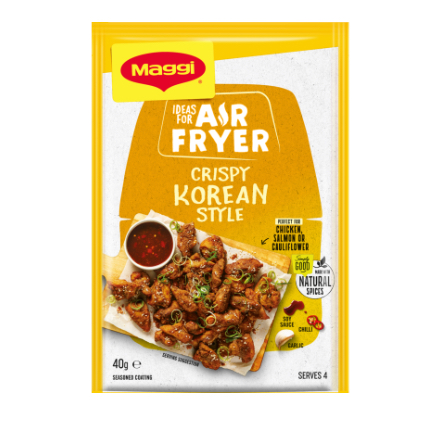 BỘT GIA VỊ ƯỚP GIÒN  - NỒI CHIÊN KHÔNG DẦU Maggi Culinary Air Fryer, Crispy Salt & Pepper, Crunchy Southern Style