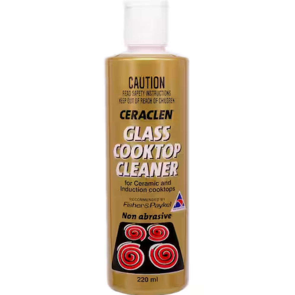 CHAI KEM VỆ SINH MẶT BẾP Ceramic - BẾP TỪ Induction Ceraclen Glass Cooktop Cleaner, 220ml