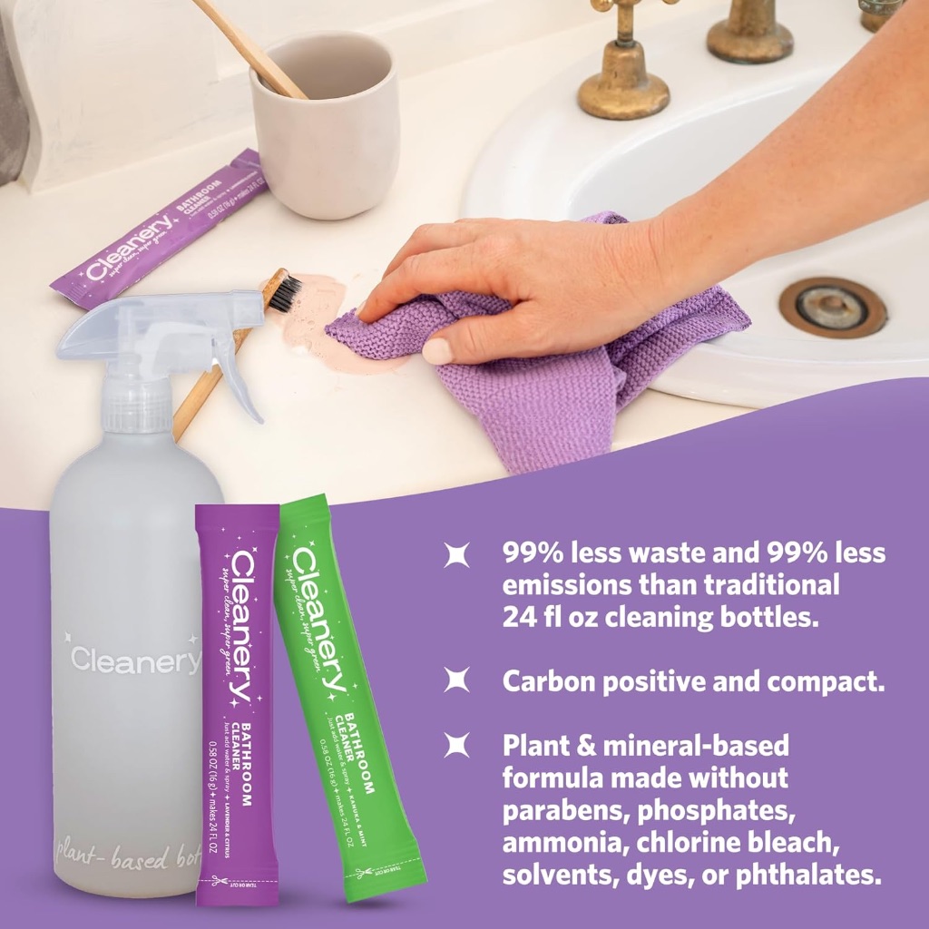BỘT PHA TẨY RỬA / VỆ SINH NHÀ TẮM / BẾP / ĐA DỤNG Cleanery Cleaner Concentrate - Bathroom / Kitchen / Multipurpose, 16g