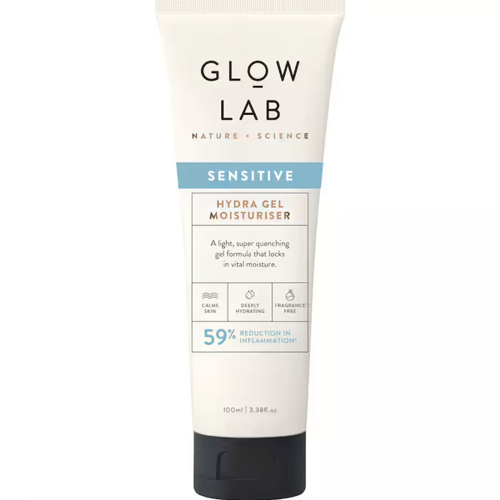TUÝP KEM DƯỠNG ẨM Glow Lab Facial Moisturiser Hydra Gel Sensitive, 100ml