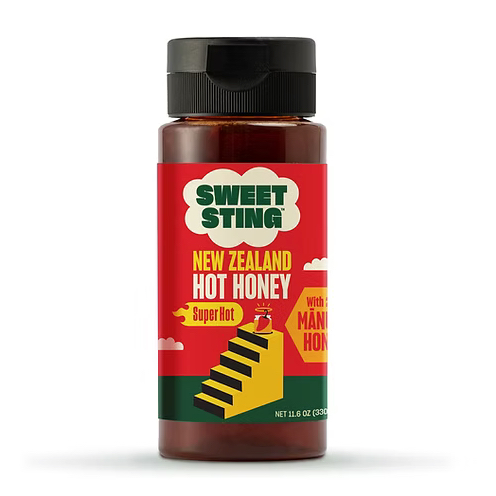 MẬT ONG CAY Sweet Sting - Chilli Infused HOT HONEY New Zealand, 330g