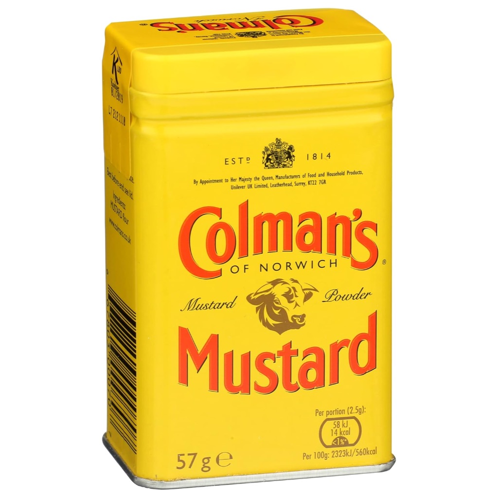 BỘT / SỐT MÙ TẠT VÀNG Colman's Original English Mustard Powder, 57g - 170g