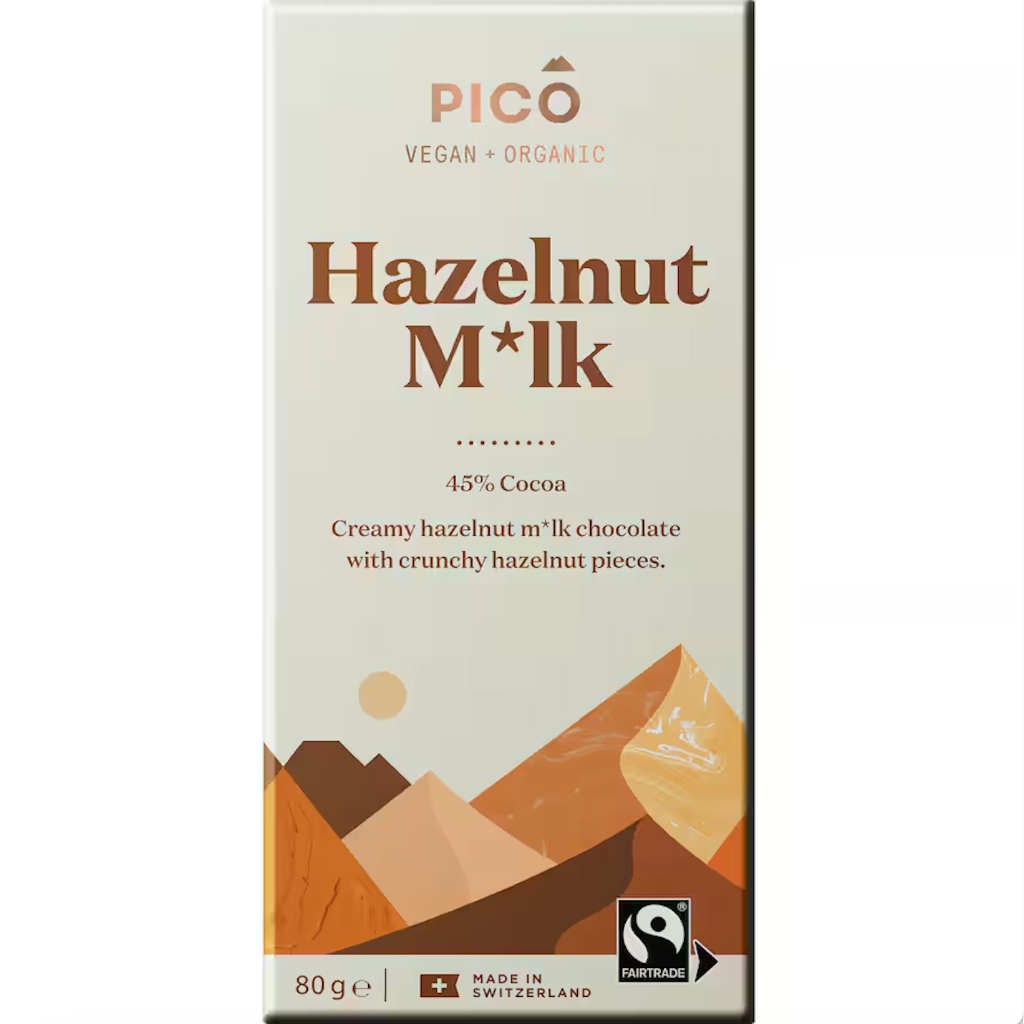 THANH SOCOLA THỤY SĨ - HỮU CƠ Pico Organic Chocolate Bar, Sea Salt, 80g