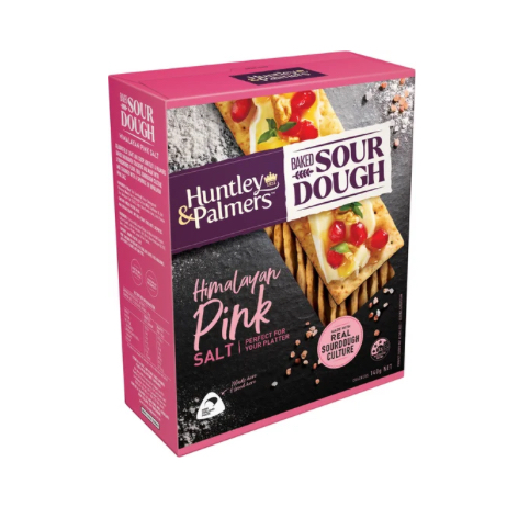 BÁNH QUY CRACKER DẸT NƯỚNG Huntley & Palmers Baked Flat Bread, 125g