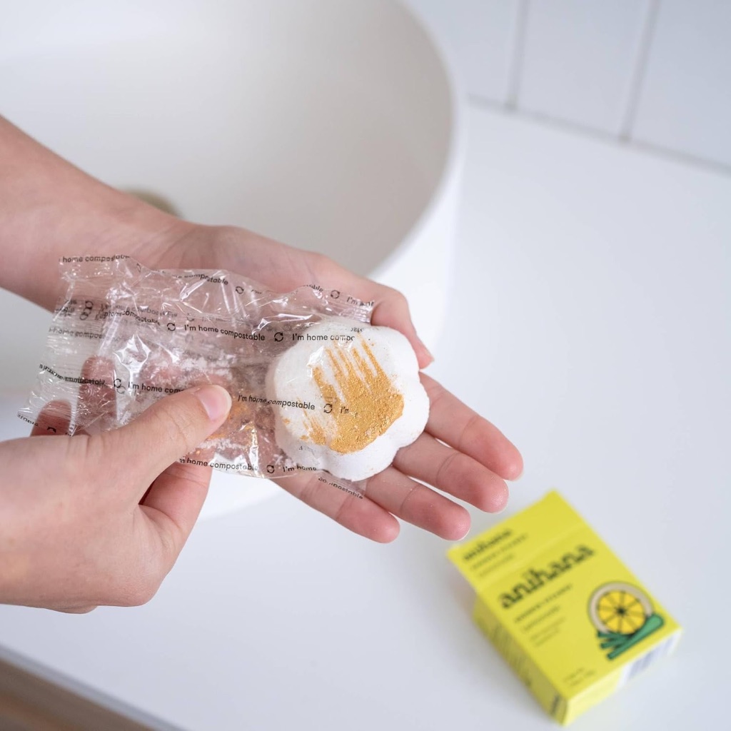 [Hàng New Zealand] VIÊN XÔNG TẮM THƯ GIÃN Anihana Shower Steamer, Berry Ripple / Floral Fantasy, 50g