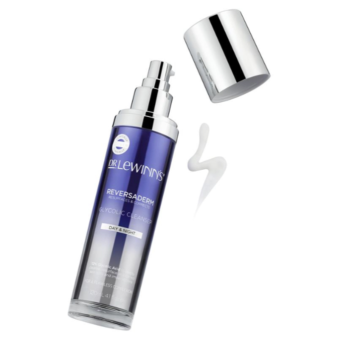 SỮA RỬA MẶT HIỆU CHỈNH TÔNG DA Dr. Lewinn's Reversaderm Clarifying Glycolic Cleanser, 120ml