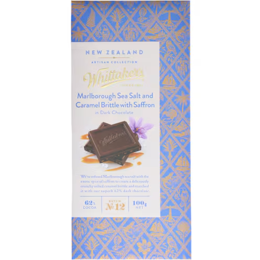 THANH SOCOLA Whittakers Artisan Collection Chocolate, Supreme Coffee / Ginger Mandarin / Plum Almond