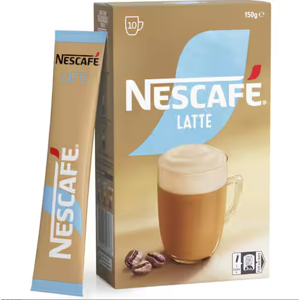HỘP 10 GÓI Nescafe Cafe Menu Coffee Sachets Capuchino – Caramel – Hazelnut –  Mocha – Vanilla