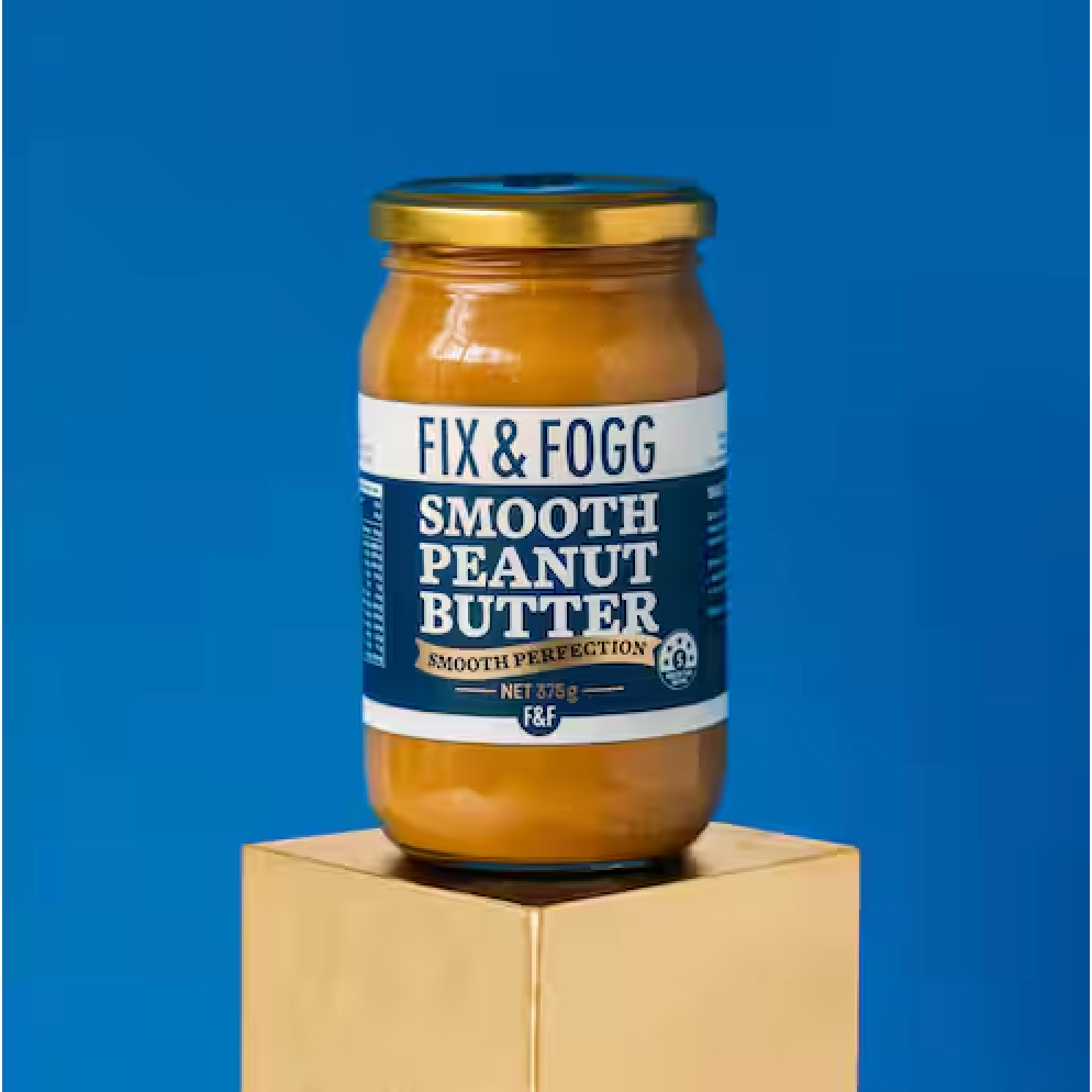 BƠ ĐẬU PHỘNG MƯỢT / GIÒN Fix & Fogg Peanut Butter Smooth / Crunchy, Non GMO - Keto - Vegan, 375g