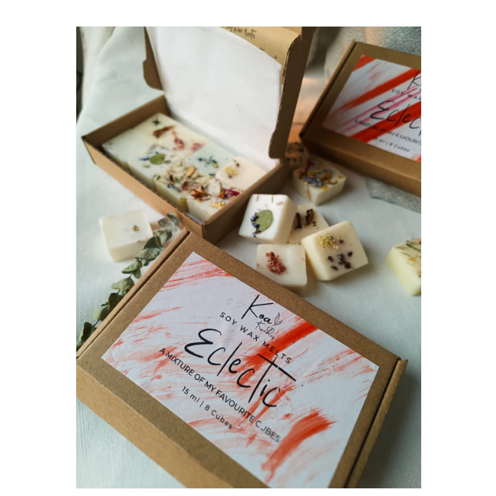 HỘP 8 VIÊN SÁP TAN CHẢY Soy Wax Melts Koa Kandles, THỦ CÔNG New Zealand
