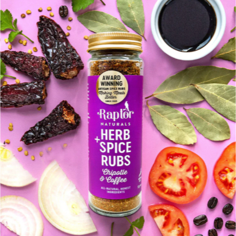 HŨ GIA VỊ ƯỚP Raptor Naturals Herb & Spice Rub / Sprinkle, Chipotle & Coffee / BBQ / Steak / Vegie