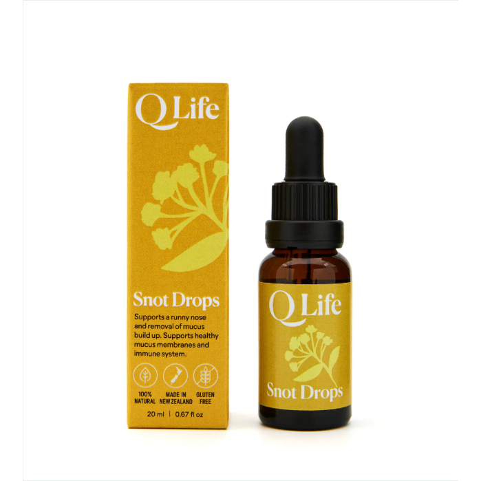 SIRO GIẢM DỊ ỨNG / THÔNG THỞ MŨI HỌNG QLife Aller Ease / Snot Drops / Tickle Ease, 20ml