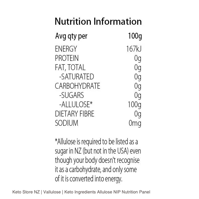 CHẤT TẠO NGỌT LỎNG TỰ NHIÊN Vallulose Liquid Sweetener, KHÔNG đường / tăng đường huyết / Carb, 330ml