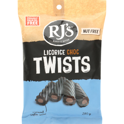 KẸO DẺO CAM THẢO ĐA SẮC RJ’s Licorice Smallsorts, KHÔNG HẠT Nut Free – KHÔNG DẦU CỌ Palm Oil Free, 180g