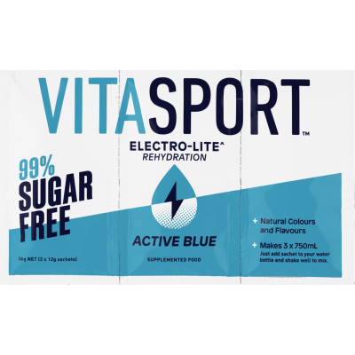 BỘT PHA BÙ NƯỚC - KHÔNG ĐƯỜNG Vitasport Electrolyte 99% Sugar Free, DƯA HẤU Watermelon - ĐÀO Peach - TÁO XANH Apple...