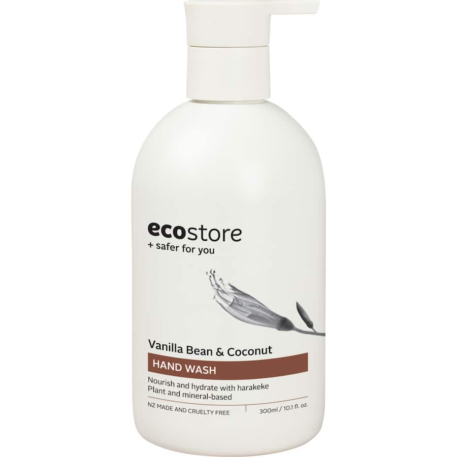 SỮA RỬA TAY Ecostore Hand Wash, SẢ & LÁ CHANH Lemongrass & Lime Leaf / Vanilla & DỪA Coconut, 300ml