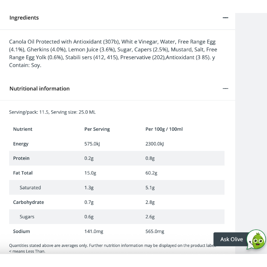SỐT KEM TARTARE Heinz Seriously Good Tartare Sauce Squeezy, TRỨNG GÀ THẢ VƯỜN, 295ml