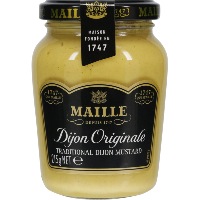 MÙ TẠT NGUYÊN CÁM / TRUYỀN THỐNG Maille Wholegrain / Dijon Originale Mustard, TỪ NĂM 1747 TẠI PHÁP