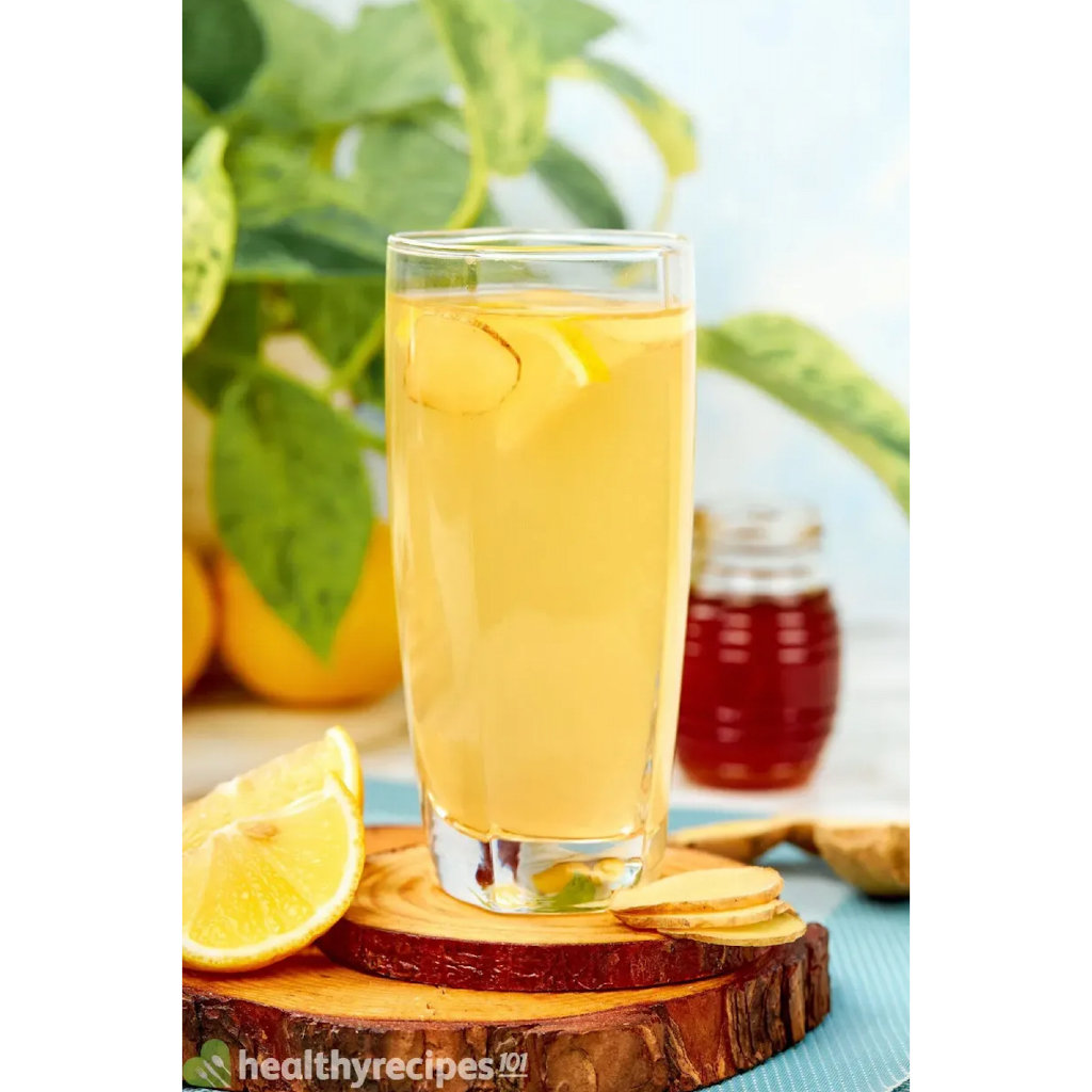 SIRO CHANH - GỪNG TỰ NHIÊN CHO TRÀ / SODA Shott Lemon Ginger & Honey Natural Syrup, KHÔNG CHẤT TẠO MÀU / MÙI, 1 lít