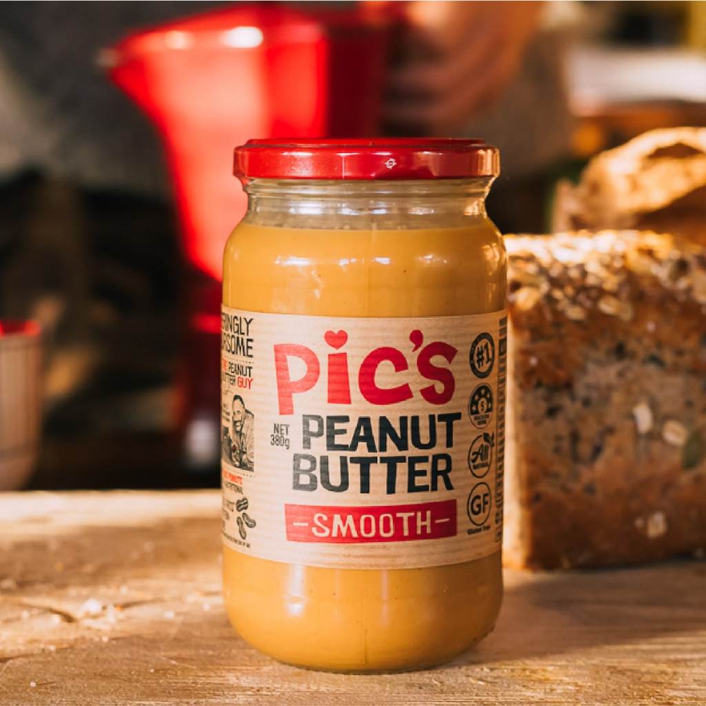 BƠ ĐẬU PHỘNG MƯỢT / GIÒN CÓ / KHÔNG MUÔI Pic's Peanut Butter SMOOTH / CRUNCH / NO SALT / SMOOCHY, 380g