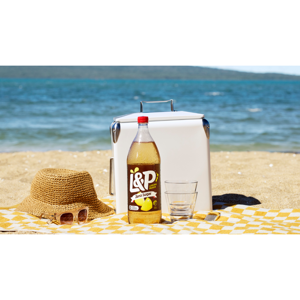 NƯỚC NGỌT CHANH QUỐC DÂN New Zealand L&P Lemon & Paeroa - TƯƠI MÁT ĐỘC ĐÁO, 250ml