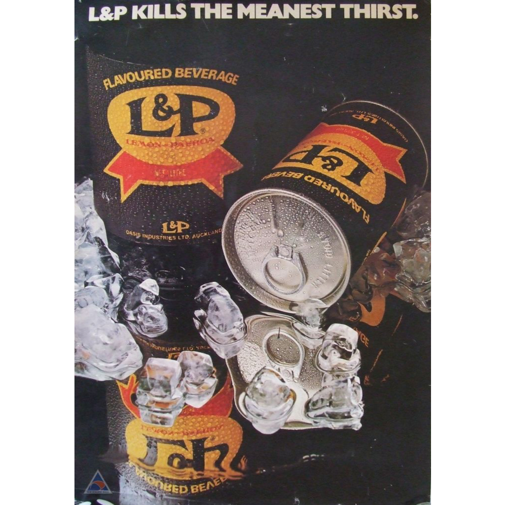 NƯỚC NGỌT CHANH QUỐC DÂN New Zealand L&P Lemon & Paeroa - TƯƠI MÁT ĐỘC ĐÁO, 250ml