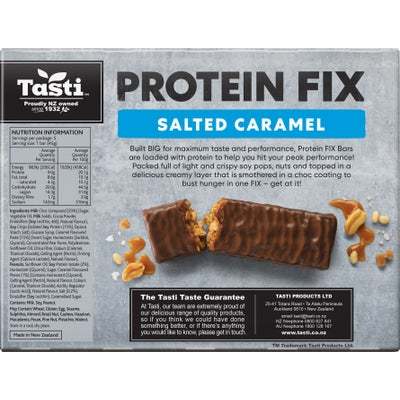 HỘP 5 THANH ĂN VẶT Tasti Protein FIX 5 x 45g – GIÀU ĐẠM, ÍT NGÁN, NẠP NĂNG LƯỢNG CỰC ĐỈNH, 225g